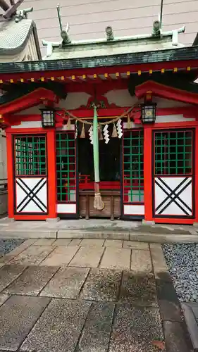 坐摩神社の本殿