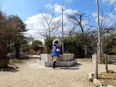 兵庫縣神戸護國神社の手水舎