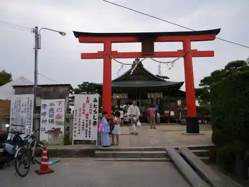 唐崎神社の鳥居