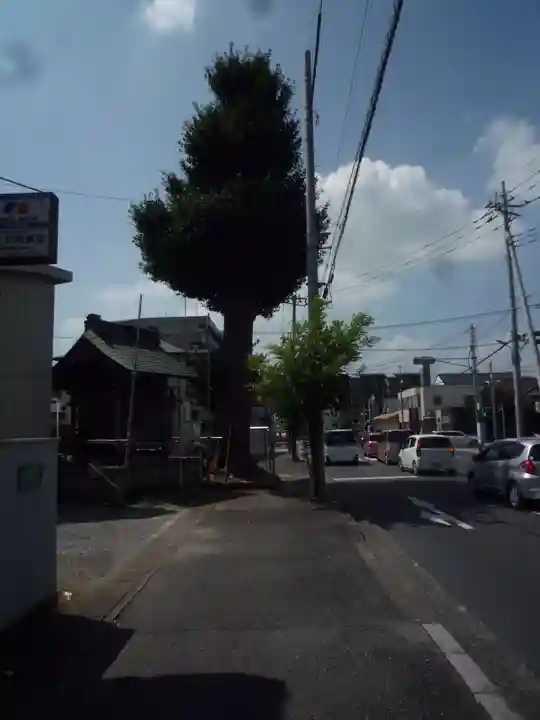 内谷稲荷神社の周辺