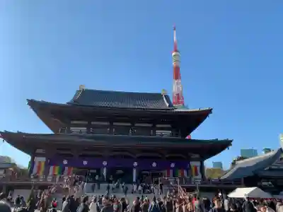 増上寺の本殿・本堂