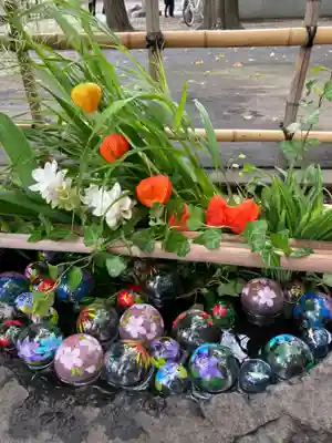 新琴似神社の手水舎