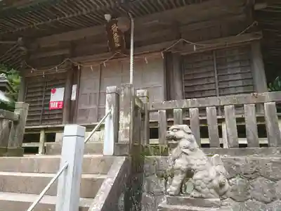 久麻久神社の本殿・本堂