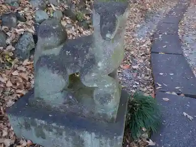 山名八幡宮の狛犬