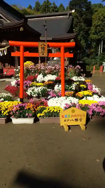 水戸八幡宮の鳥居