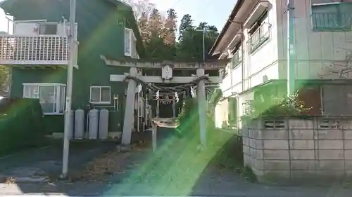 中野神社の鳥居