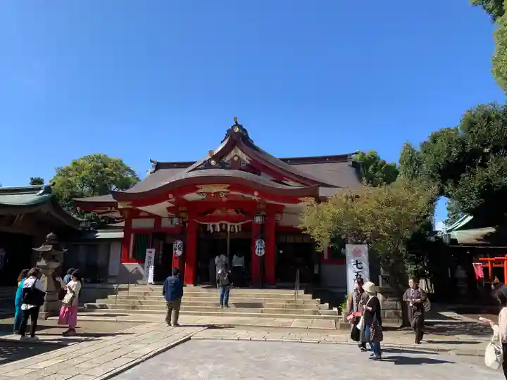 品川神社の本殿・本堂