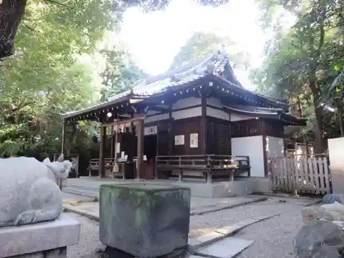 安居神社の本殿