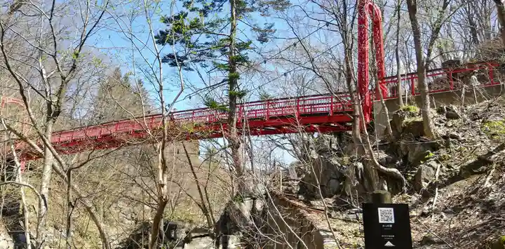 岩戸観音堂の周辺