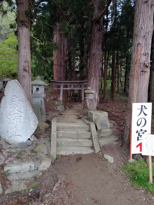 犬の宮猫の宮(山形県)