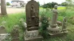 吉沼観音寺跡の地蔵