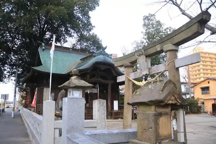 阿邪訶根神社の景色