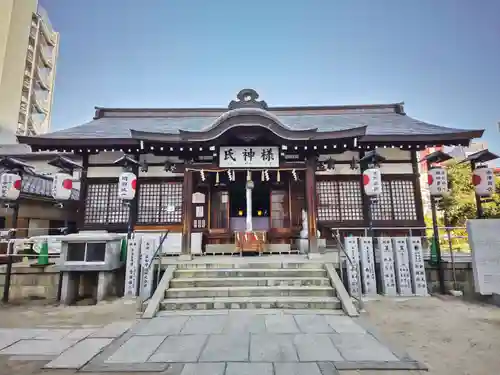 敷津松之宮　大国主神社の本殿