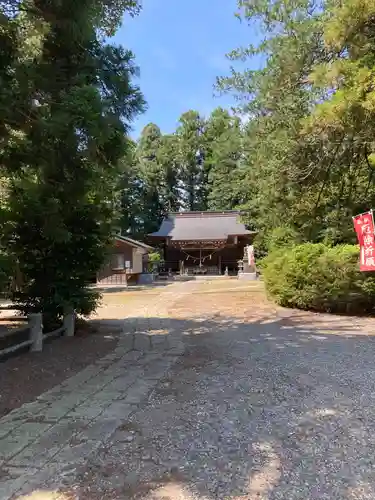 小川温泉神社の本殿