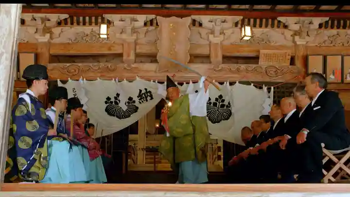 木幡山隠津島神社(二本松市)(福島県)