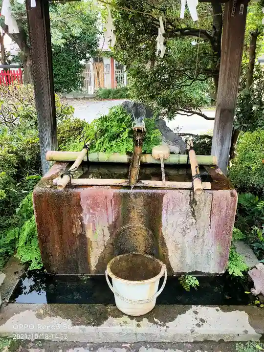 玉姫稲荷神社の手水舎
