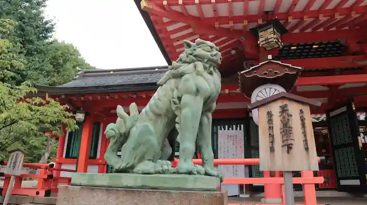 生田神社の狛犬