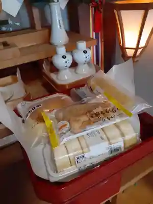 伏木香取神社の食事