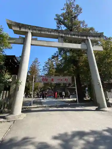 大縣神社の鳥居