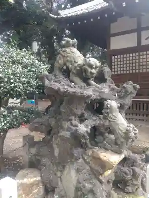 平塚神社の狛犬