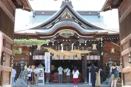櫛田神社の本殿・本堂