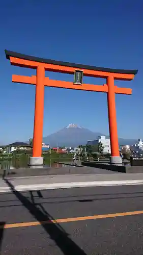 富士山本宮浅間大社の鳥居