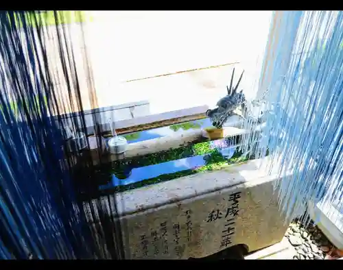 温泉山 安楽寺(四国霊場第六番札所)の手水舎