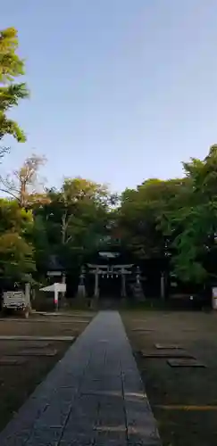 篠崎浅間神社の鳥居