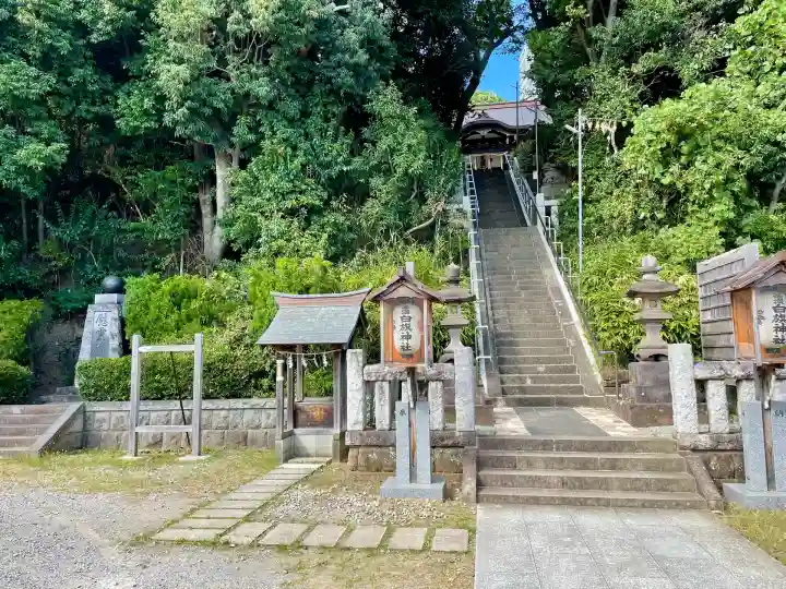 白旗神社(品濃白旗神社)(神奈川県)