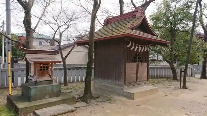 青渭神社の末社・摂社
