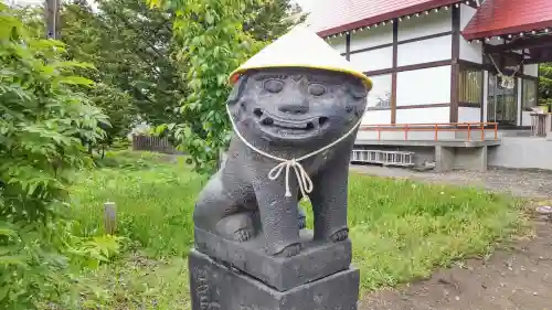 江部乙神社の狛犬