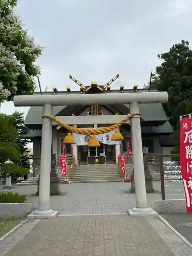 烈々布神社の鳥居