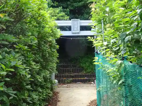 星谷浅間神社の鳥居