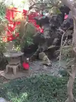 講武稲荷神社の庭園