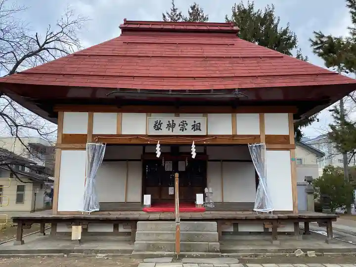 木留神社の本殿・本堂