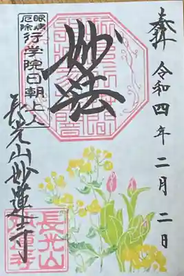 2月御朱印
チューリップとカルセオラリアミダス(巾着草)