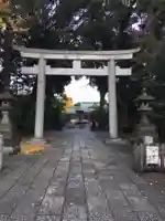 武蔵野八幡宮の鳥居