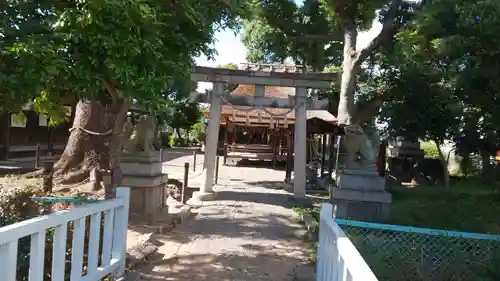 五社神社の鳥居