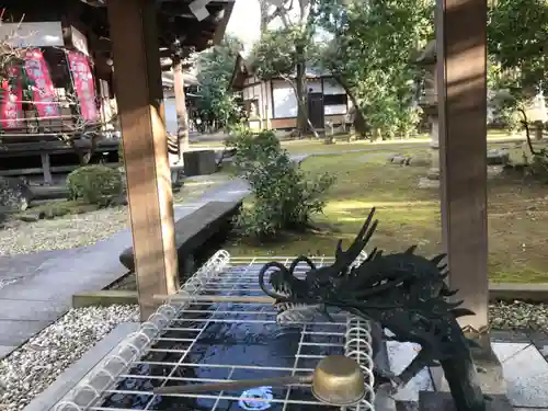 常楽寺の手水舎