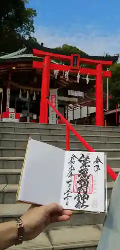 熊本城稲荷神社の鳥居