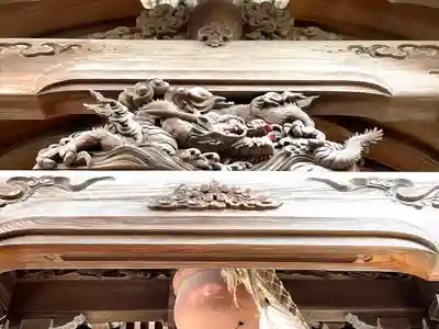 山村神社の芸術