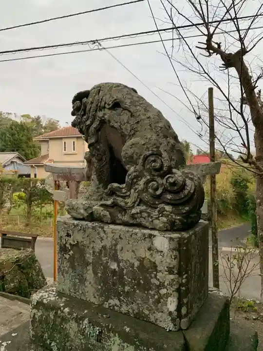 久保神社の狛犬