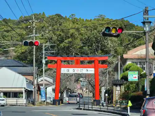 蒲生八幡神社の鳥居