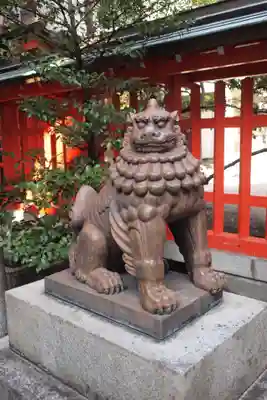 水鏡天満宮の狛犬