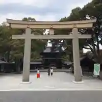 明治神宮の鳥居