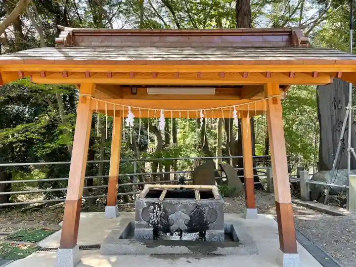 下総国三山 二宮神社の手水舎