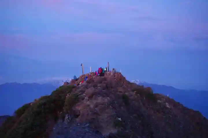 赤岳神社の景色