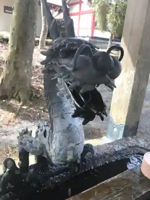 山中浅間神社の手水舎