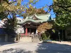 千住本氷川神社の本殿