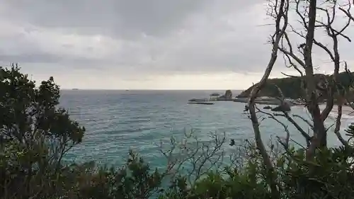 龍宮神社（田牛）の景色